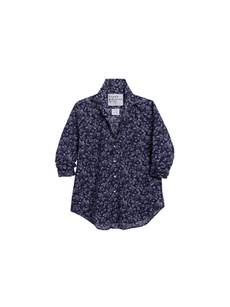 FRANK & EILEEN EILEEN RELAXED BUTTON UP IN NAVY FLORAL