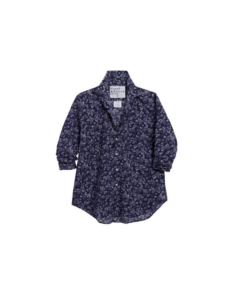 FRANK & EILEEN EILEEN RELAXED BUTTON UP IN NAVY FLORAL