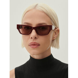 VARLEY MELRA SUNGLASSES IN BORDO
