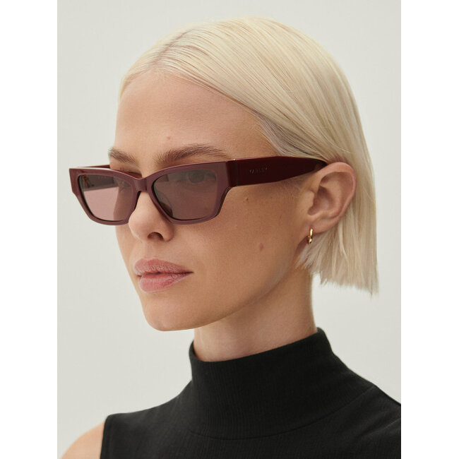 VARLEY MELRA SUNGLASSES IN BORDO