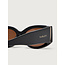 VARLEY LAMBETH OVAL SUNGLASSES IN BLACK