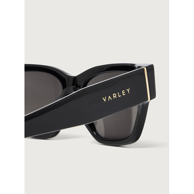 VARLEY ALBER SQUARE SUNGLASSES IN BLACK
