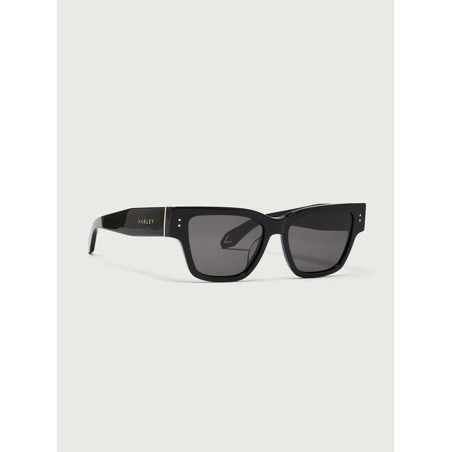 VARLEY ALBER SQUARE SUNGLASSES IN BLACK