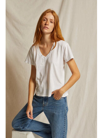 PERFECT WHITE TEE PERFECT WHITE TEE HENDRIX S/S BOXY V-NECK