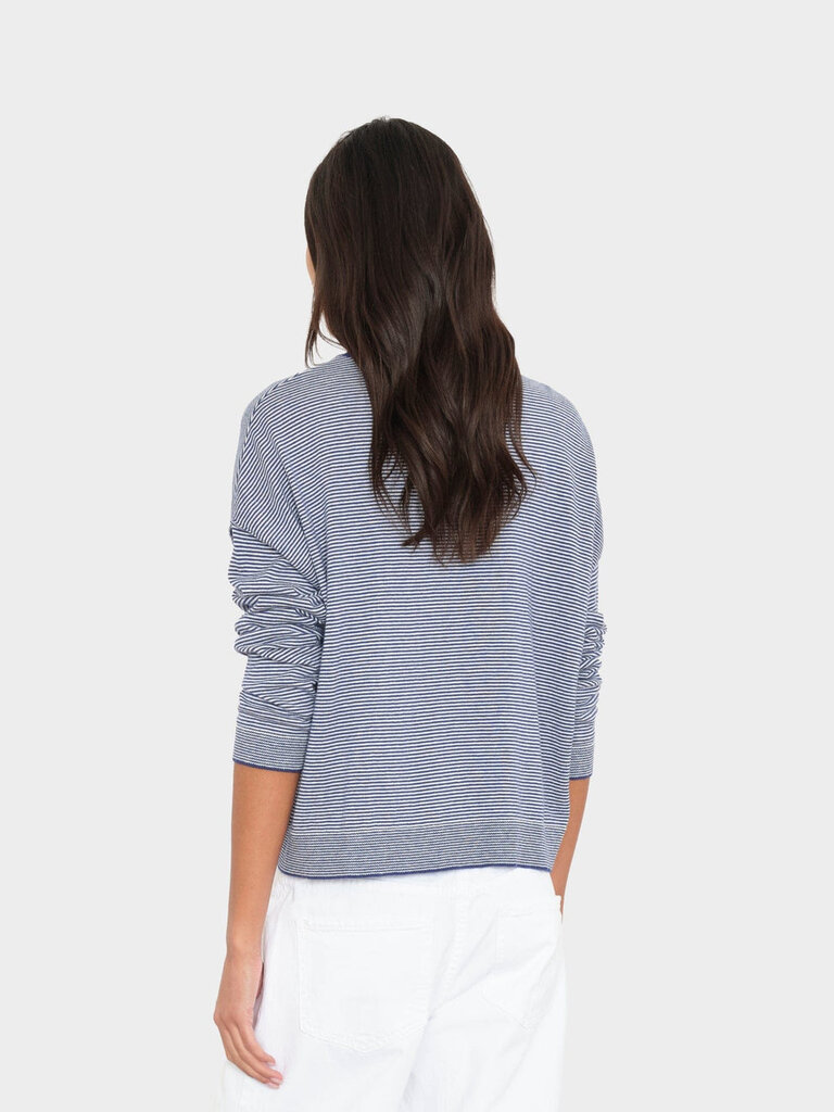 XIRENA SPARROW SWEATER IN MARINE SALT