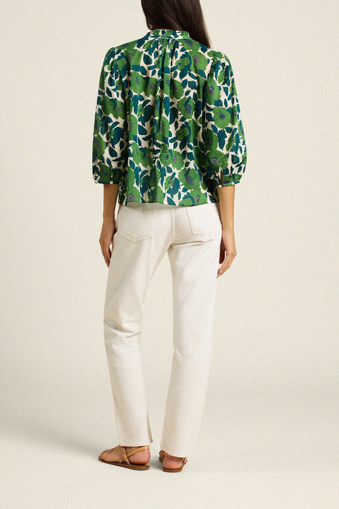TROVATA THE ORLY BLOUSE IN VEGA FLORAL