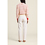 TROVATA THE CLEO SWEATER IN ANTIQUE WHITE/RED