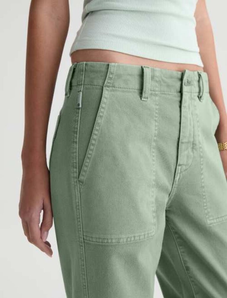 AG ANALEIGH PANT IN SULFUR FADED MOSS