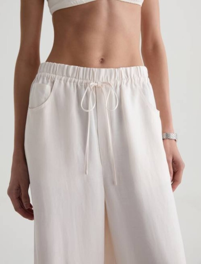 AG CENTURY CINCHED PANT IN CHAMPAGNE