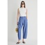 APIECE APART BARI CROP TROUSER IN CHAMBRAY