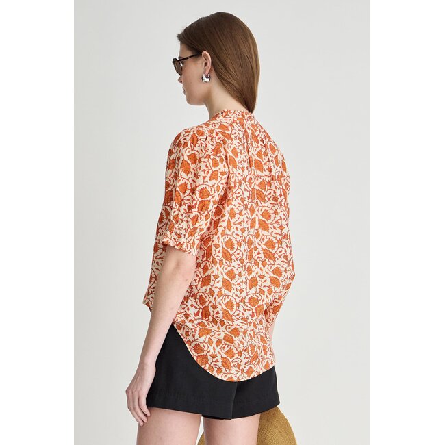 APIECE APART LOS ALTOS TOP IN NIGHT BLOOMS SORBET