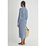 APIECE APART AIRY ALEXIA WRAP DRESS IN PAINTED MARSEILLE STRIPE