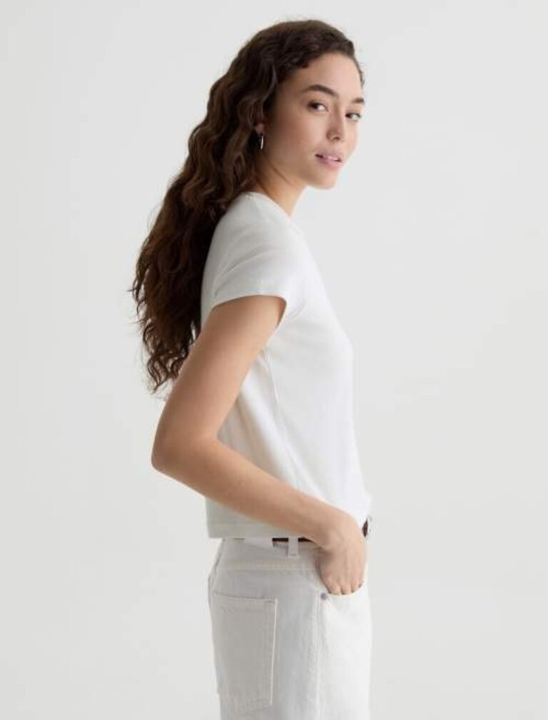 AG SADIE CREW IN WHITE