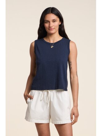 VELVET AMBRIA07 TANK TOP IN NAVY