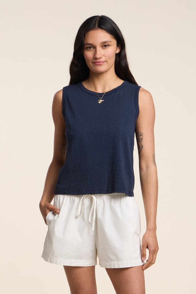 VELVET AMBRIA07 TANK TOP IN NAVY
