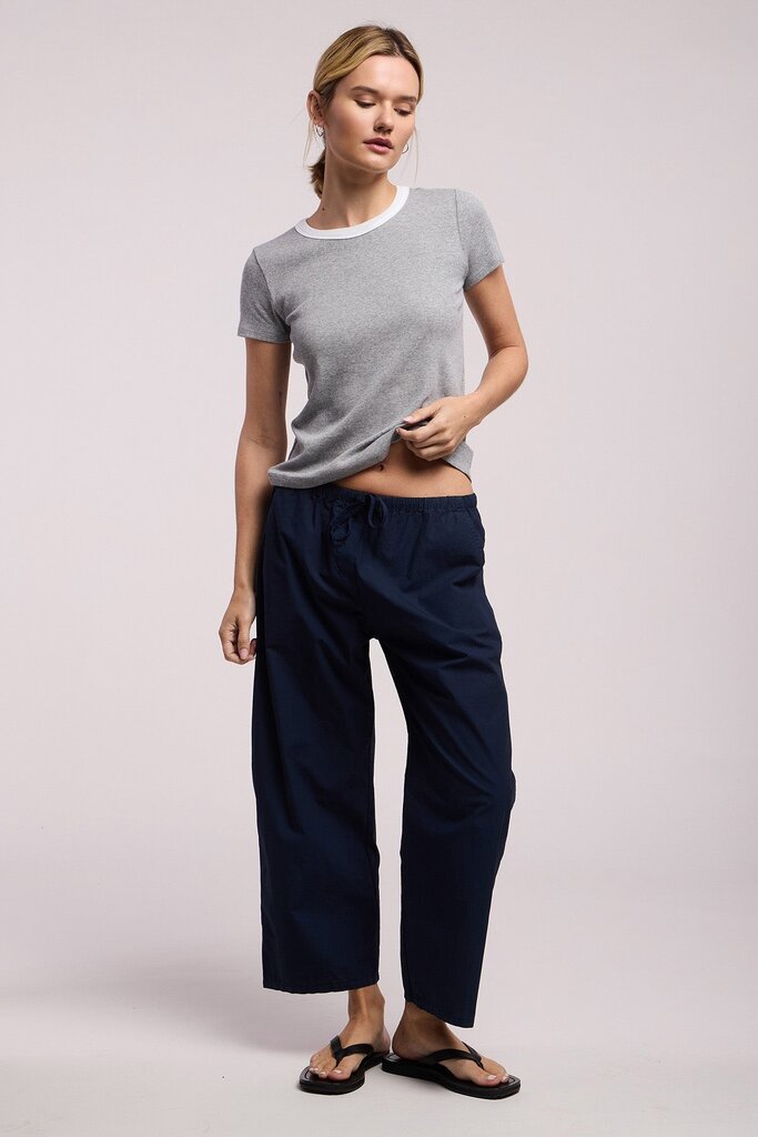 VELVET ALLEGRA07 PULL ON PANT IN NAVY