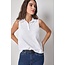LILLA P ORGANIC SLEEVELESS TOP IN WHITE