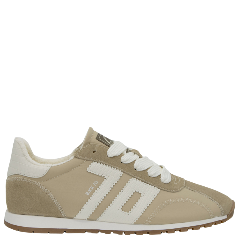 BACK 70 ASIAN SNEAKER IN ALMOND