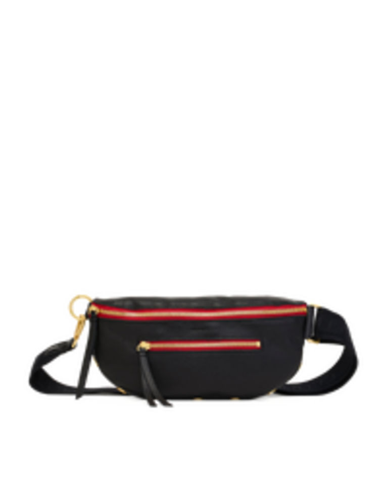HAMMITT CHARLES CROSSBODY MED BLACK NYLON