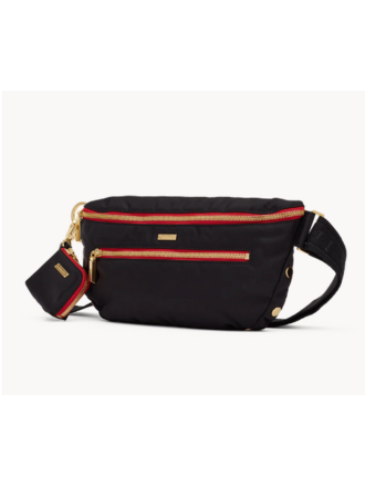 HAMMITT CHARLES CROSSBODY MED BLACK NYLON