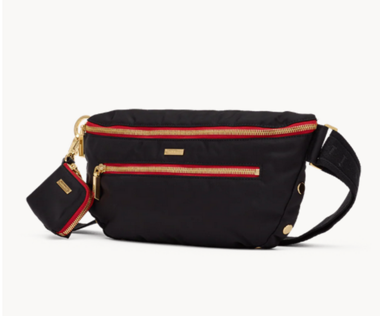 HAMMITT CHARLES CROSSBODY MED BLACK NYLON