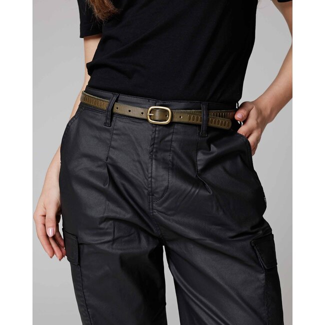 AMSTERDAM HERITAGE INES BELT IN OLIVE