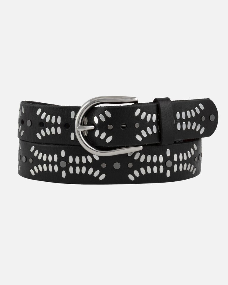 AMSTERDAM HERITAGE DIVERA BELT IN BLACK