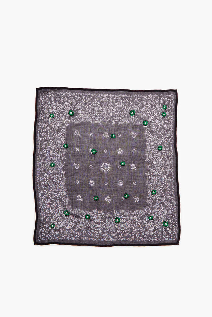 CHAN LUU EMBROIDERED BANDANA IN MULTIPLE COLORS