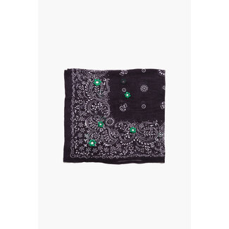 CHAN LUU EMBROIDERED BANDANA IN MULTIPLE COLORS