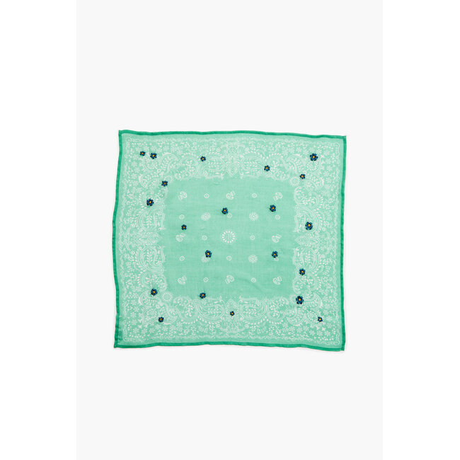 CHAN LUU EMBROIDERED BANDANA IN MULTIPLE COLORS