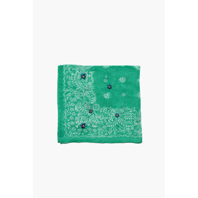CHAN LUU EMBROIDERED BANDANA IN MULTIPLE COLORS
