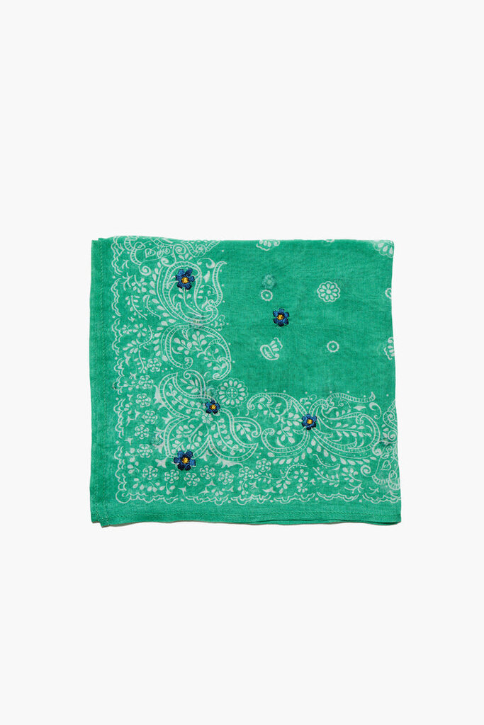 CHAN LUU EMBROIDERED BANDANA IN MULTIPLE COLORS