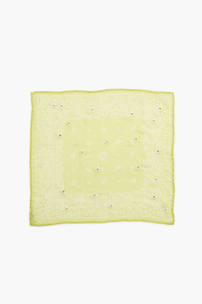 CHAN LUU EMBROIDERED BANDANA IN MULTIPLE COLORS