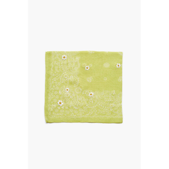 CHAN LUU EMBROIDERED BANDANA IN MULTIPLE COLORS