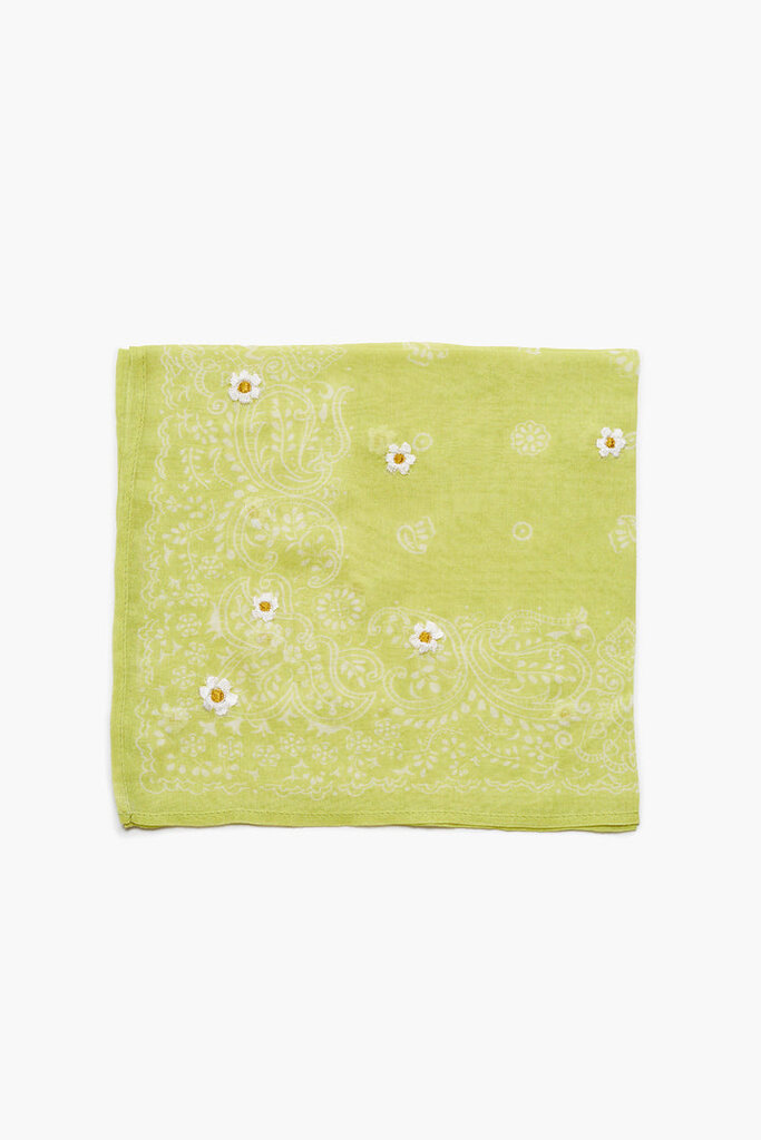 CHAN LUU EMBROIDERED BANDANA IN MULTIPLE COLORS
