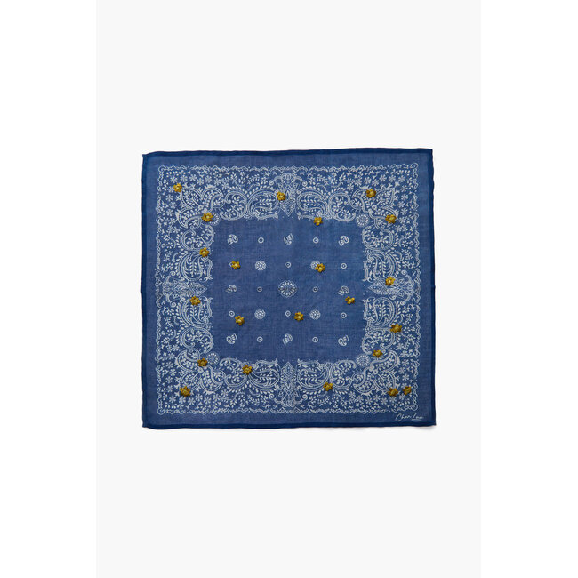 CHAN LUU EMBROIDERED BANDANA IN MULTIPLE COLORS