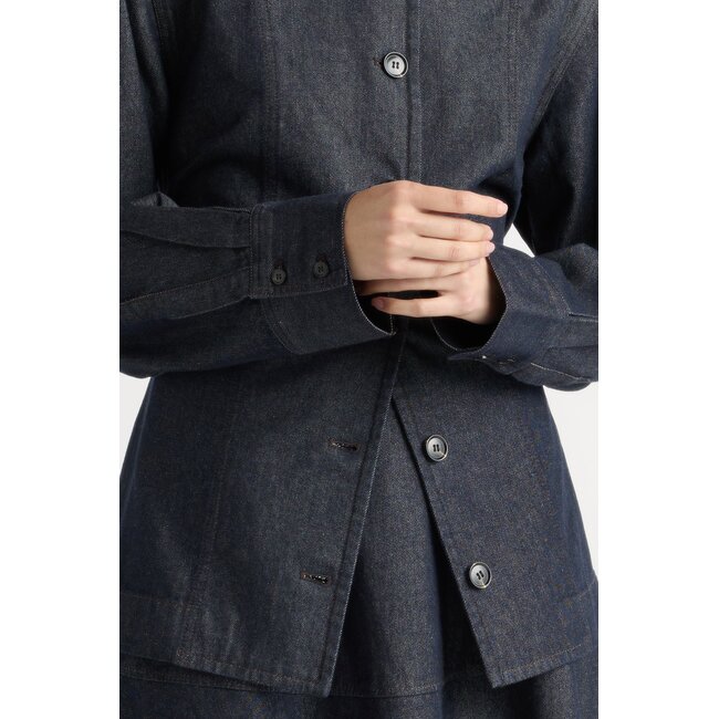 EMERSON CINCH-WAIST DENIM JACKET