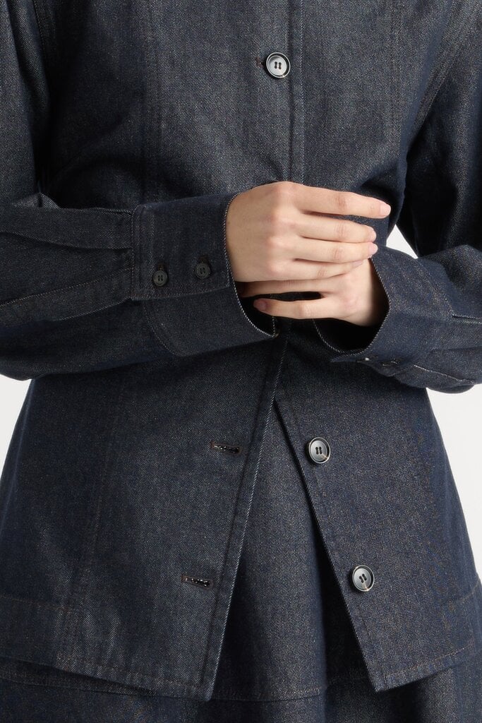 MODERN CITIZEN EMERSON CINCH-WAIST DENIM JACKET