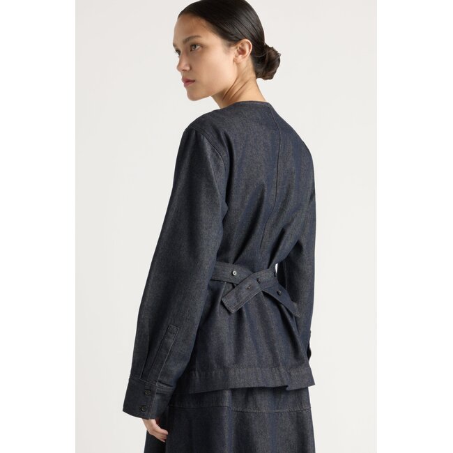 EMERSON CINCH-WAIST DENIM JACKET