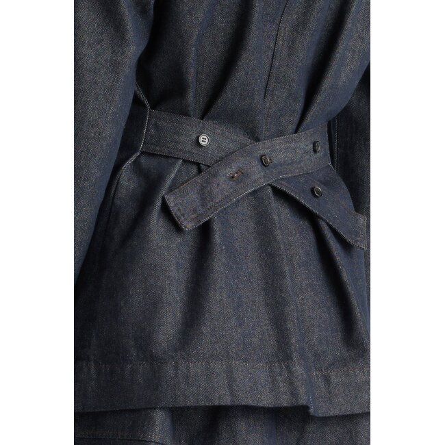 EMERSON CINCH-WAIST DENIM JACKET