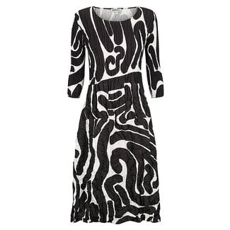3/4 SL SMASH POCKET DRESS IN ELIPTICAL