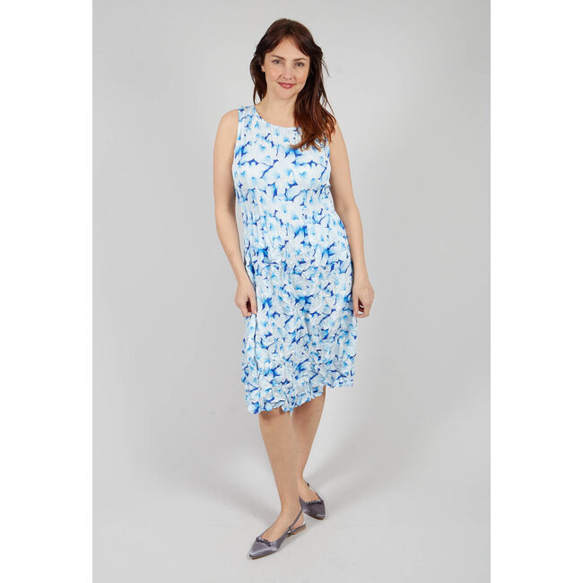 SMASH POCKET DRESS IN OCEAN FOAM