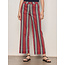 SANCTUARY MARINER PANT IN VERY BERRY STRIPE