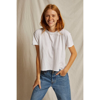 PERFECT WHITE TEE HARLEY BOXY CREW
