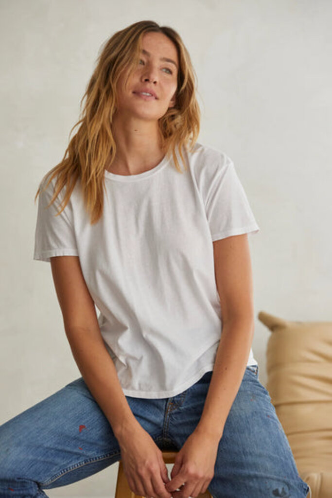 PERFECT WHITE TEE HARLEY BOXY CREW