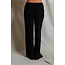PERFECT WHITE TEE SHAKIRA JAPANESE JERSEY PANT IN BLACK