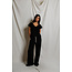PERFECT WHITE TEE SHAKIRA JAPANESE JERSEY PANT IN BLACK
