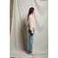 PERFECT WHITE TEE ZIGGY INSIDE OUT FLEECE SWEATSHIRT IN VINTAGE PINK
