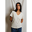 PERFECT WHITE TEE PERFECT WHITE TEE HENDRIX S/S BOXY V-NECK