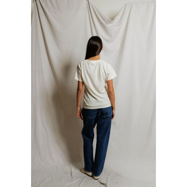 PERFECT WHITE TEE PERFECT WHITE TEE HENDRIX S/S BOXY V-NECK